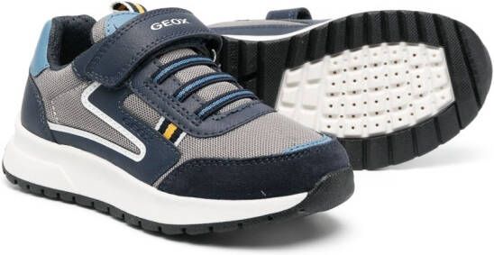 Geox Kids Briezee sneakers met vlakken Blauw