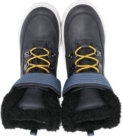 Geox Kids Bunshee laarzen met fleece Blauw
