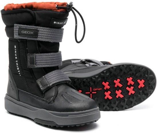 Geox Kids Bunshee Pg laarzen Zwart