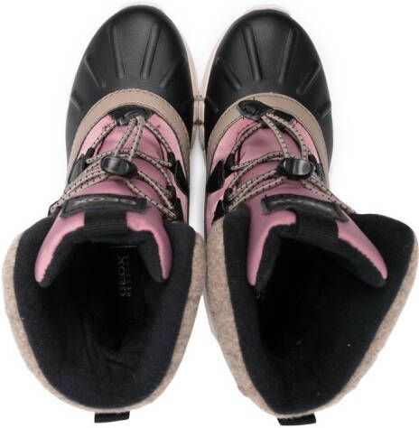 Geox Kids Flexyper enkellaarzen Roze