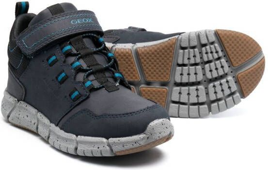 Geox Kids Flexyper laarzen met klittenband Blauw
