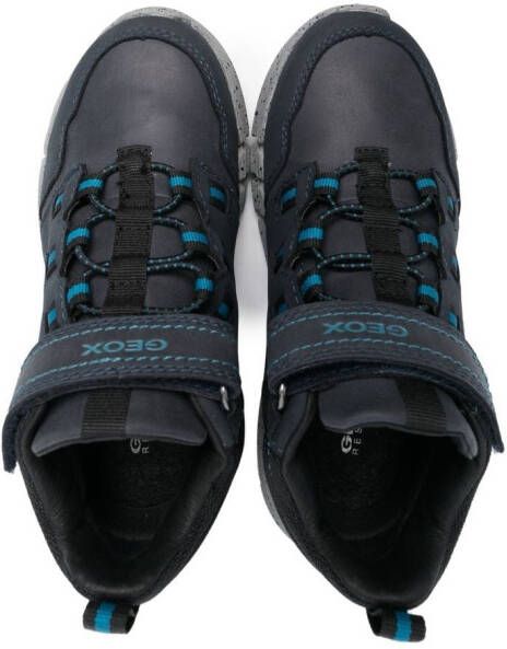 Geox Kids Flexyper laarzen met klittenband Blauw