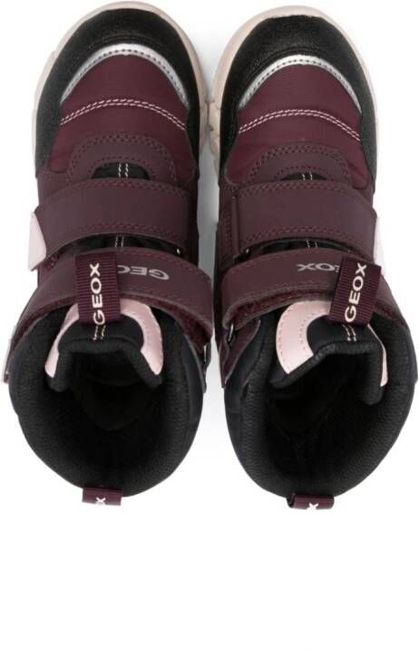 Geox Kids Flexyper laarzen met vlakken Paars
