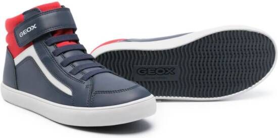 Geox Kids High-top sneakers Blauw