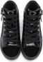 Geox Kids Kalispera lakleren sneakers Zwart - Thumbnail 3
