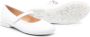 Geox Kids Plie ballerina's met klittenband Wit - Thumbnail 2