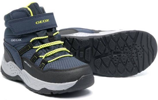 Geox Kids Sentiero ABX laarzen met klittenband Blauw