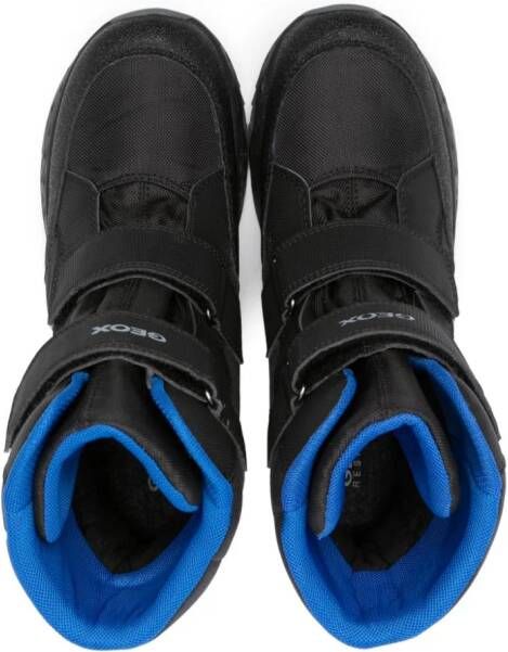 Geox Kids Sentiero ABX laarzen met klittenband Zwart