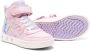 Geox Kids Skylin Rapunzel high-top sneakers Roze - Thumbnail 2