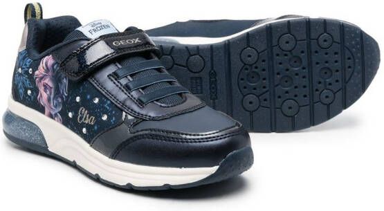 Geox Kids Spaceclub Elsa sneakers Blauw