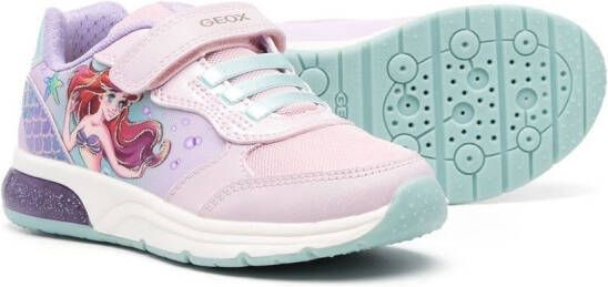 Geox Kids Spaceclub Little Mermaid sneakers Roze