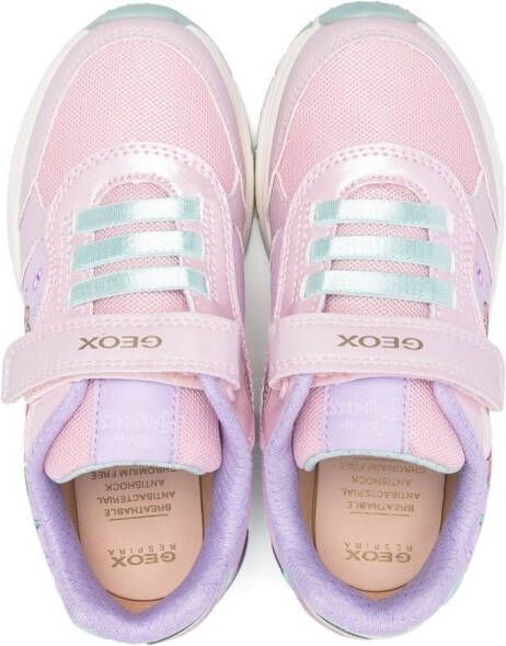 Geox Kids Spaceclub Little Mermaid sneakers Roze