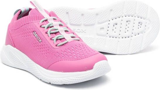 Geox Kids Sprintye low-top sneakers Roze