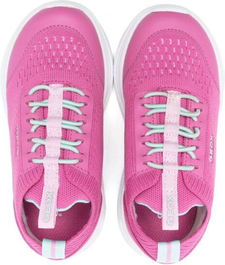 Geox Kids Sprintye low-top sneakers Roze