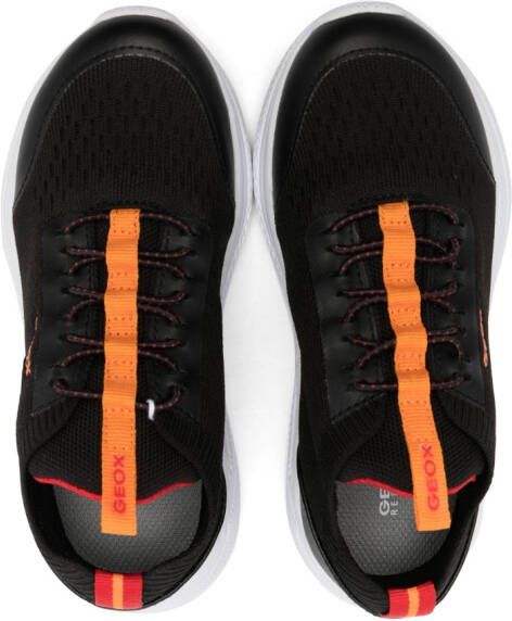 Geox Kids Sprintye low-top sneakers Zwart