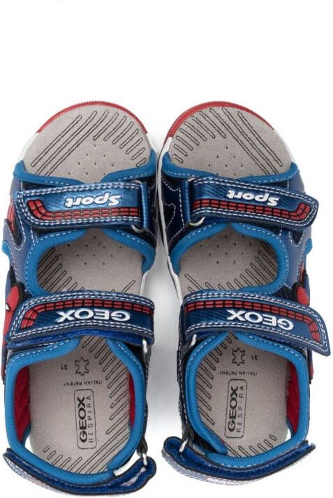 Geox Kids x Marvel Android sandalen Blauw