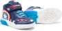 Geox Kids x Marvel Grayjay high-top sneakers Blauw - Thumbnail 2