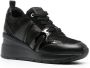 Geox Sneakers met sleehak Zwart - Thumbnail 2