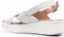 Geox Laudara sandalen met sleehak Grijs - Thumbnail 3
