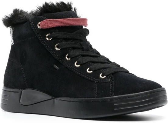 Geox Lauressa high-top sneakers Zwart
