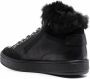 Geox Leelu sneakers met afwerking van bont Zwart - Thumbnail 3