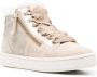 Geox Leren enkellaarzen Beige - Thumbnail 2