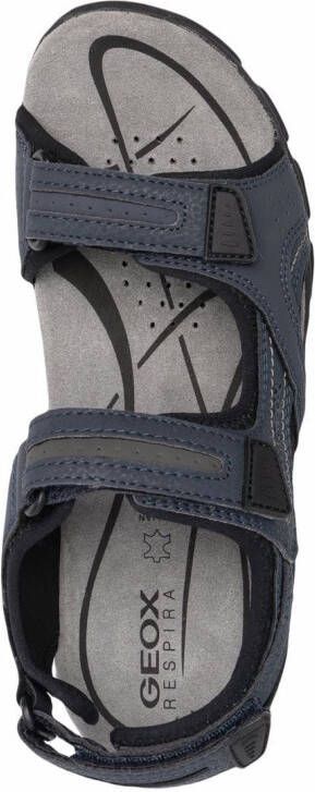 Geox Leren sandalen Blauw