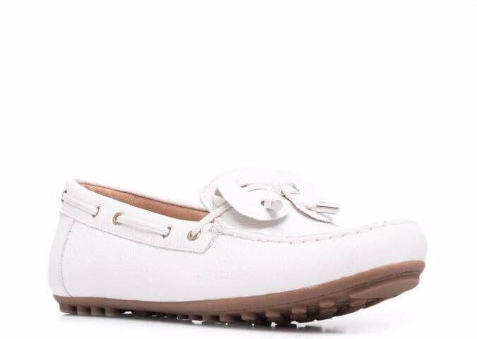 Geox Loafers met veters Wit