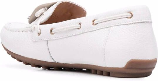 Geox Loafers met veters Wit