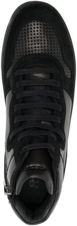 Geox Megnete high-top sneakers Zwart
