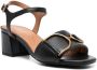 Geox New Eraklia sandalen Zwart - Thumbnail 2