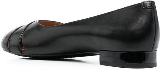 Geox Pheby uitgesneden ballerina's Zwart