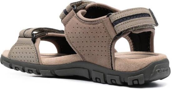 Geox Sandalen met klittenband Beige