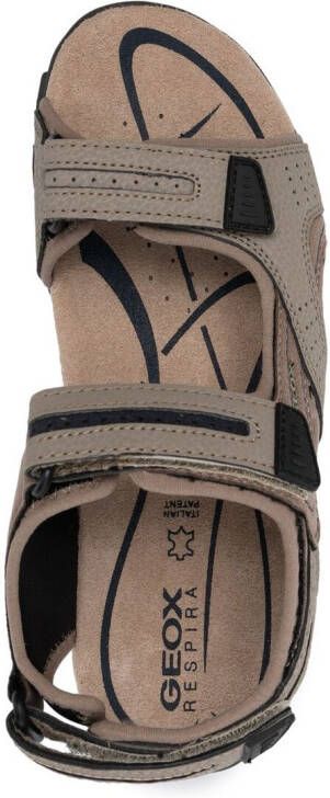 Geox Sandalen met klittenband Beige
