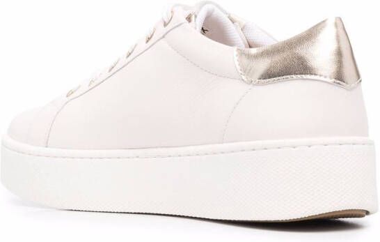 Geox Skyely leren sneakers Beige