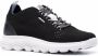 Geox Spherica gebreide sneakers Zwart - Thumbnail 2