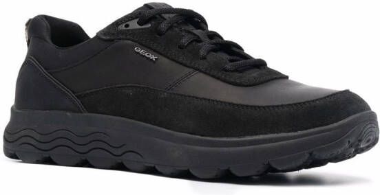 Geox Spherica low-top sneakers Zwart
