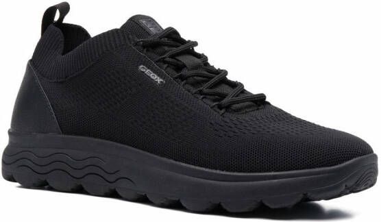 Geox Spherica low-top sneakers Zwart