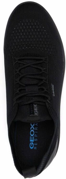 Geox Spherica low-top sneakers Zwart
