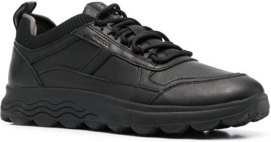 Geox Spherica low-top sneakers Zwart