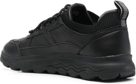 Geox Spherica low-top sneakers Zwart