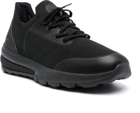 Geox Spherica low-top sneakers Zwart