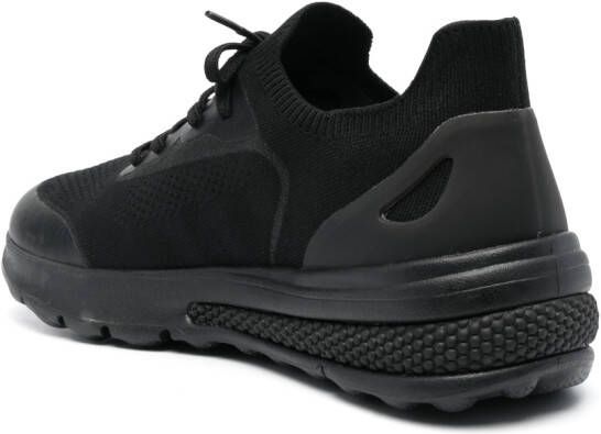 Geox Spherica low-top sneakers Zwart