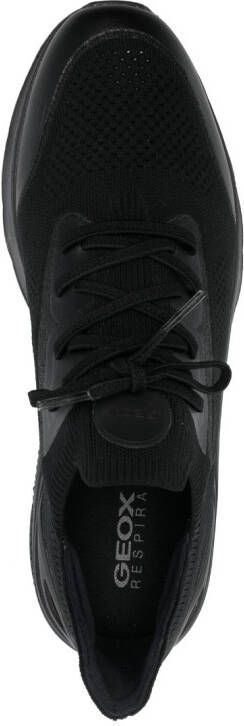 Geox Spherica low-top sneakers Zwart