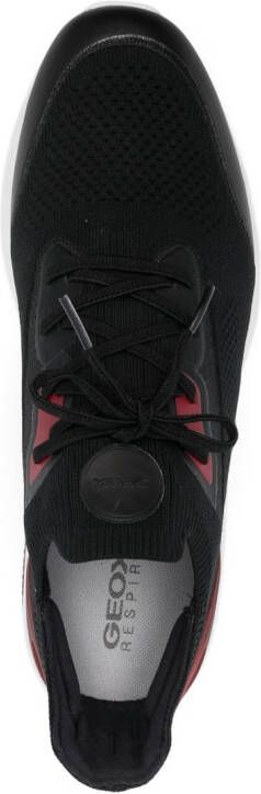 Geox Spherica low-top sneakers Zwart