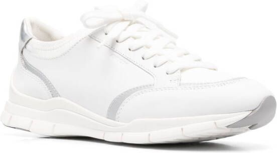 Geox Sukie sneakers met vlakken Wit