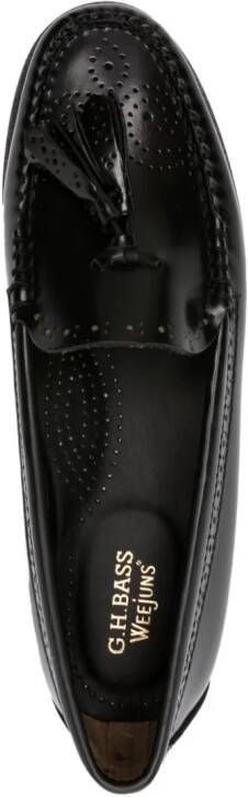 G.H. Bass & Co. Loafers met kwastjes Zwart