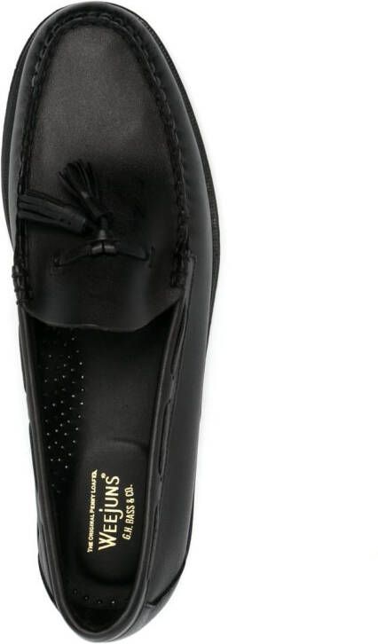 G.H. Bass & Co. Weejuns Larkin loafers met kwastje Zwart