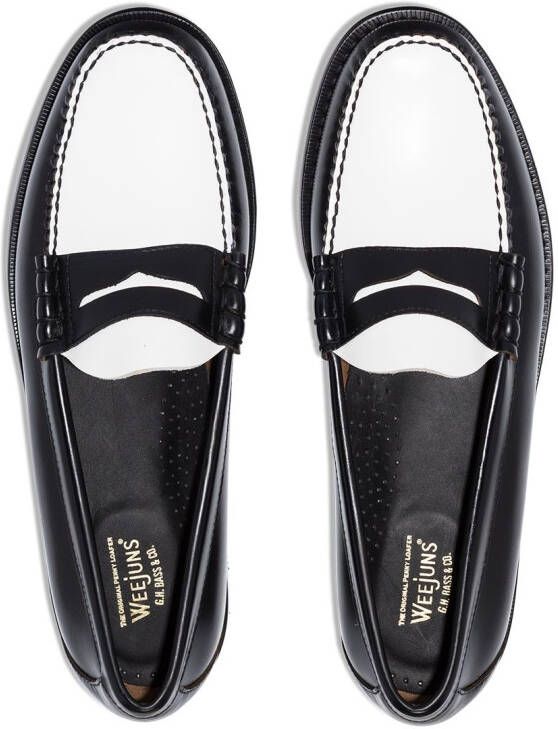 G.H. Bass & Co. Heritage Larson Weejun leren loafers Zwart