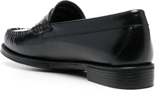 G.H. Bass & Co. Loafers met ronde neus Zwart